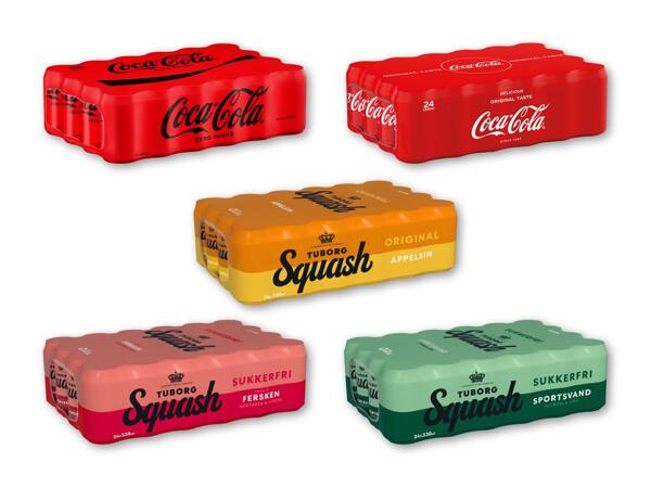 COCA-COLA/TUBORG SQUASH Sodavand