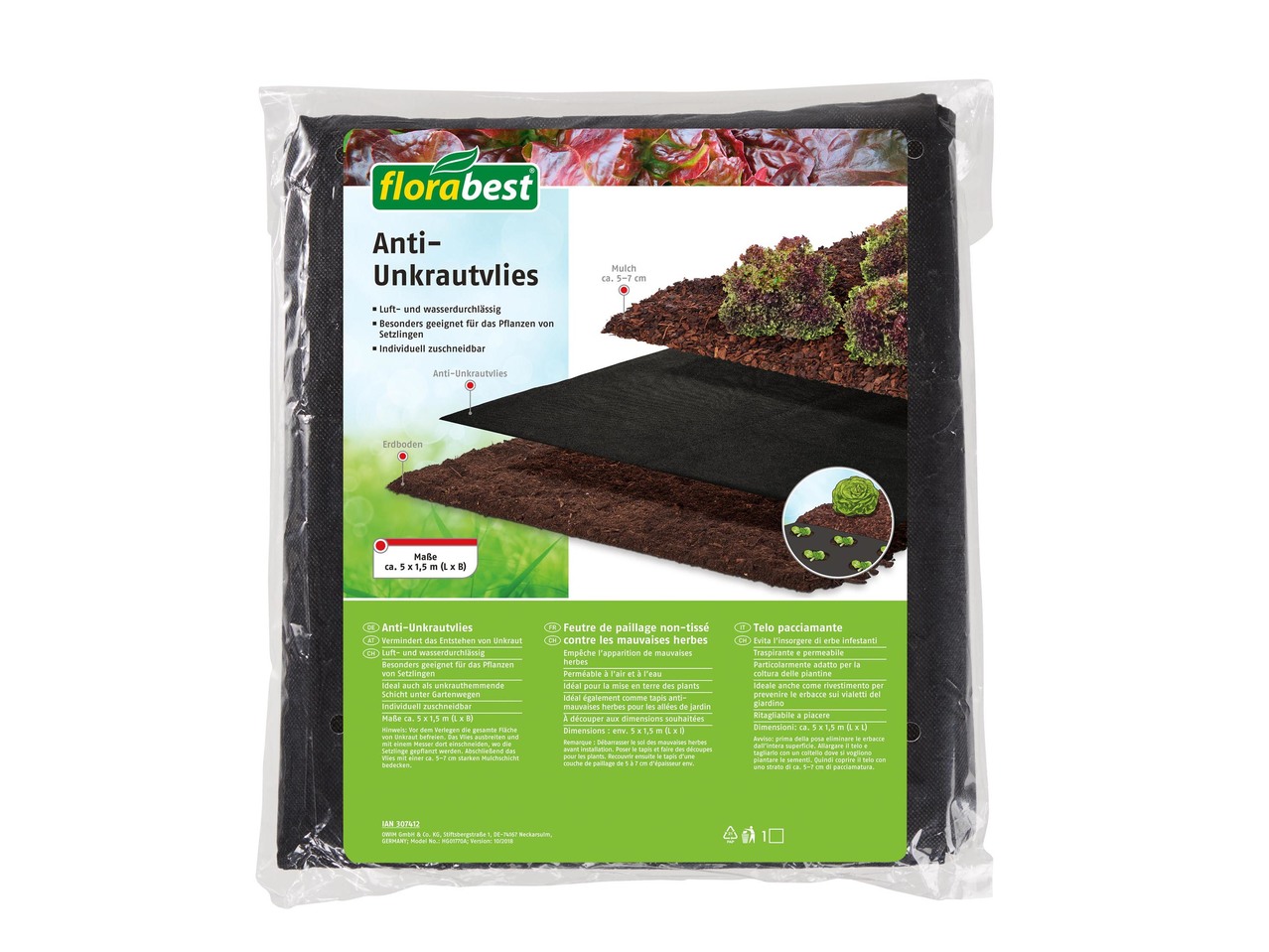 Weed Control or Plant Protection Membrane