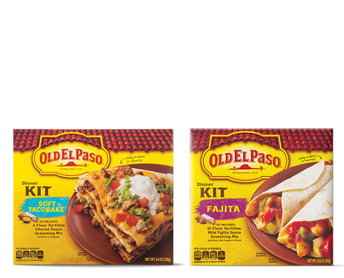 Old El Paso Soft Tacobake or Fajita Dinner Kits