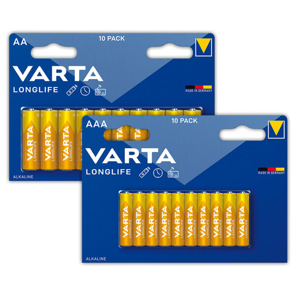 Longlife Alkaline Batterien