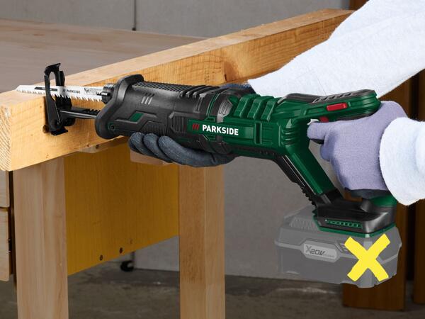 20V Cordless Sabre Saw