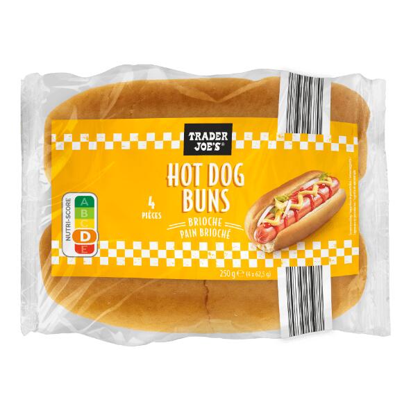 TRADER JOE'S(R) 				Hot Dog Buns, 4 st.