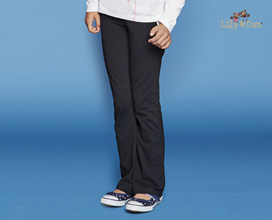 GIRLS COTTON YOGA PANTS