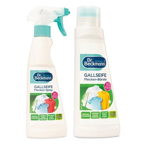 DR. BECKMANN Gallseife Fleckenspray/Fleckenbürste