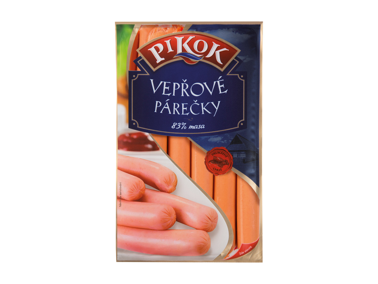 VEPŘOVÉ PÁREČKY