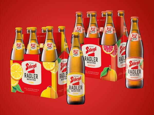 Radler Grapefruit oder Radler Zitrone