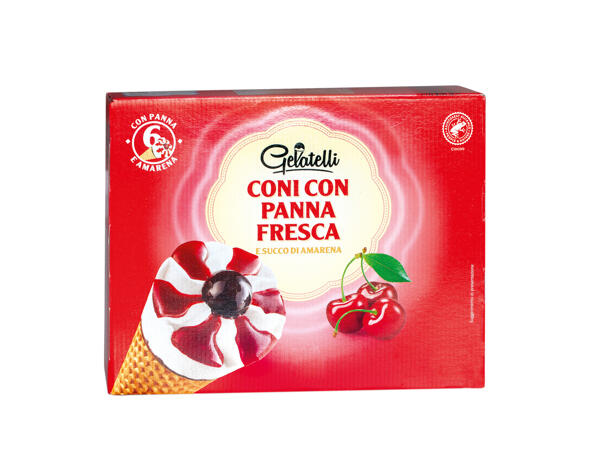 Black Cherry Wafer Cone