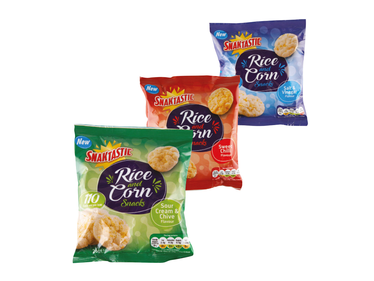 RICE & CORN SNACKS