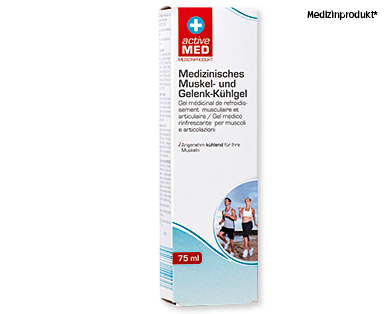 ACTIVE MED Medizinisches Muskel- und Gelenk-Kühlgel