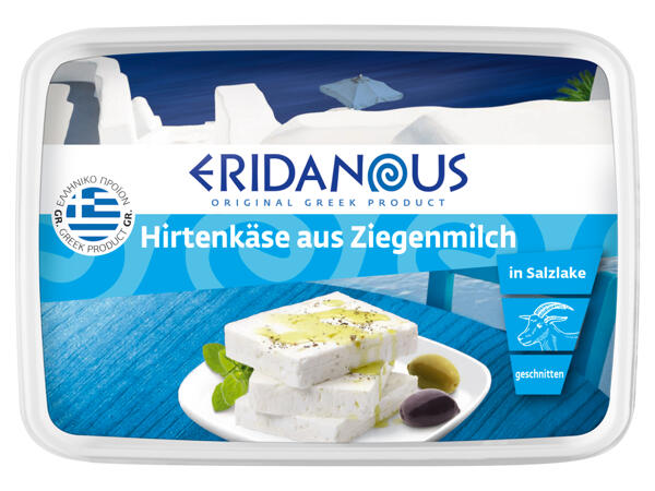 Ziegenkäse in Salzlake