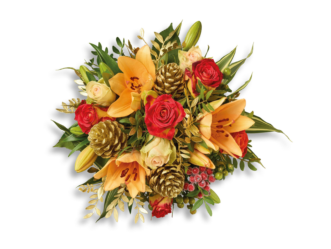 Mistletoe & Wine Bouquet1