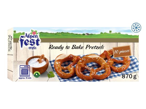 Alpenfest 10 Ready To Bake Pretzels