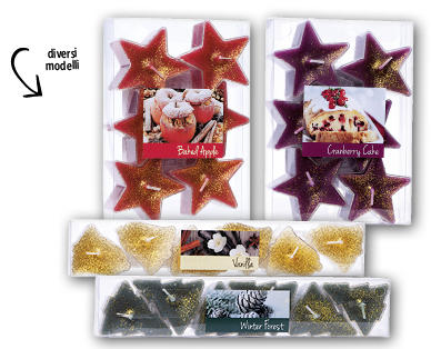 Candele profumate di Natale
