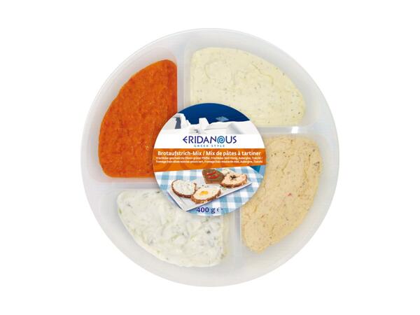 Antipasti au fromage frais