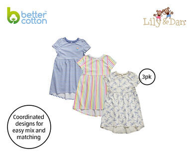 Children's Tees 5pk or Dresses 3pk