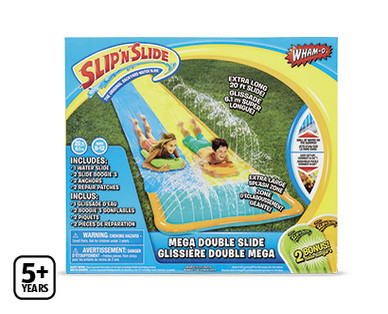 MEGA DOUBLE WATERSLIDE