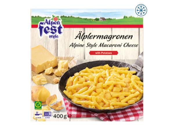 Alpenfest Alps Style Macaroni with Potatoes and Swiss Cheese