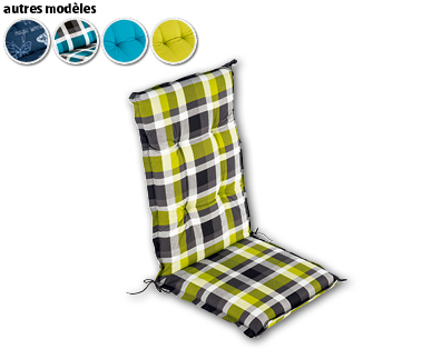 Coussin pour fauteuil à dossier haut GARDENLINE(R)
