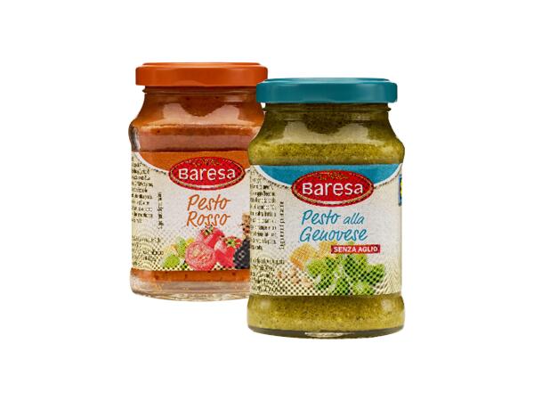 Red or Genovese Pesto without Garlic