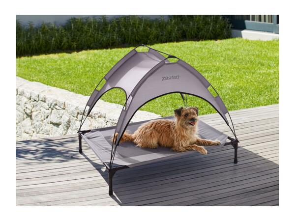 Zoofari Dog Bed with Sun Shade