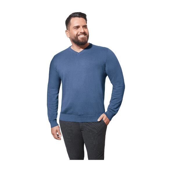 Finstrikket pullover, plus size