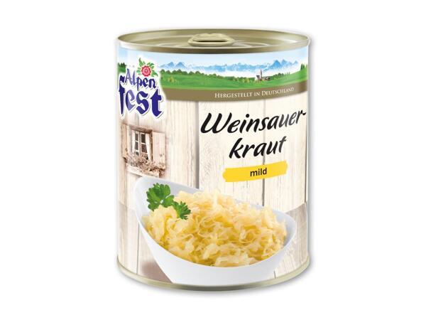 ALPENFEST Sauerkraut