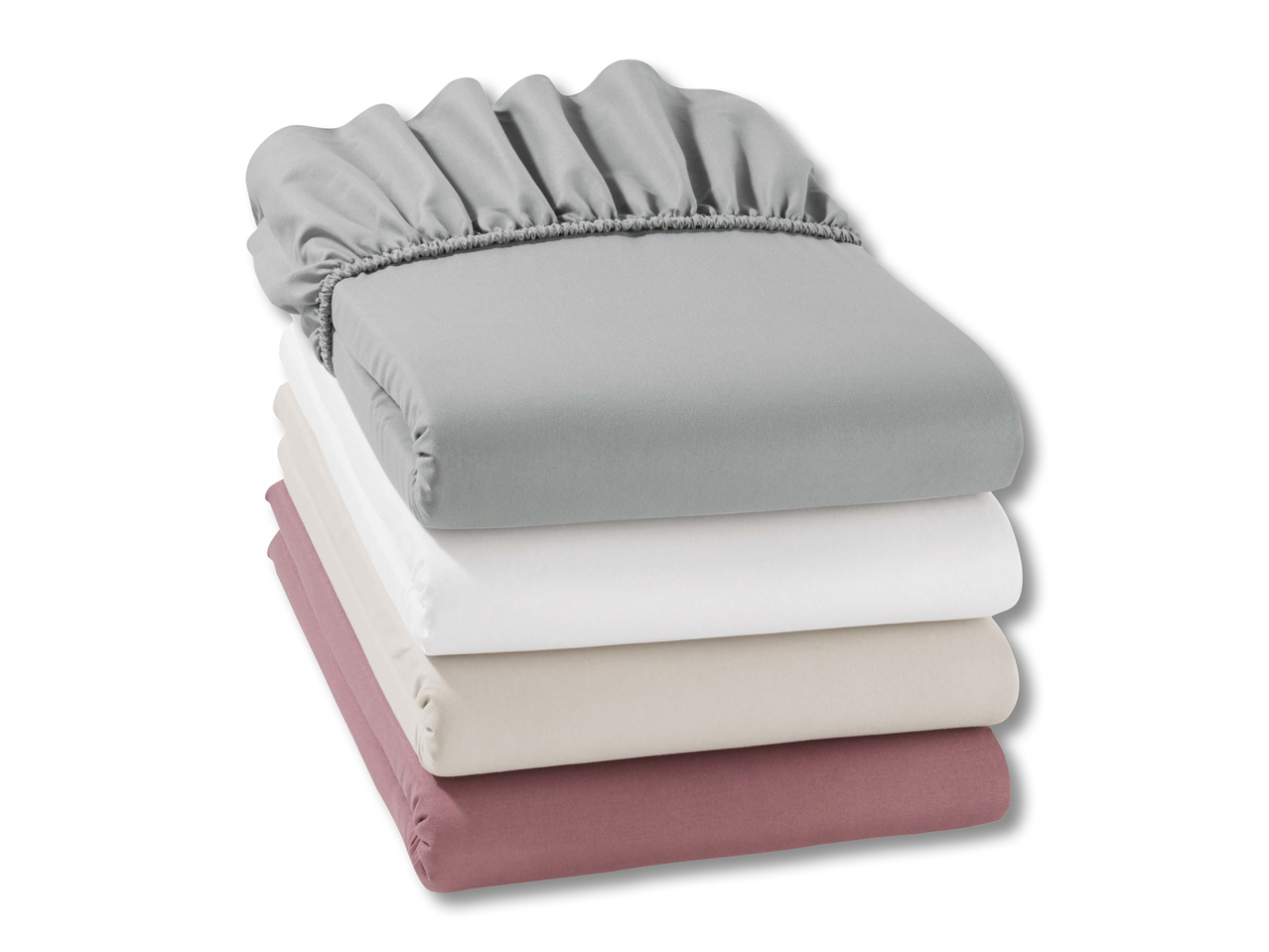 Drap-housse en satin microfibre