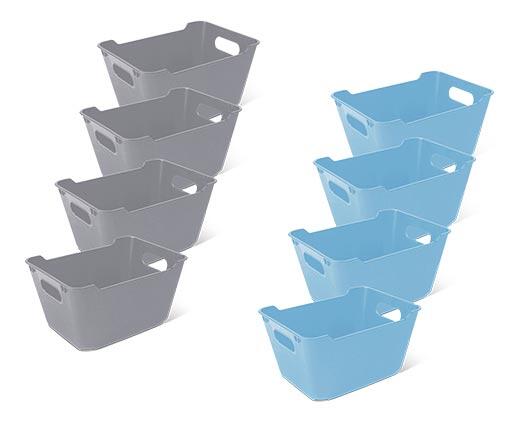 Huntington Home 
 Plastic Storage Bins