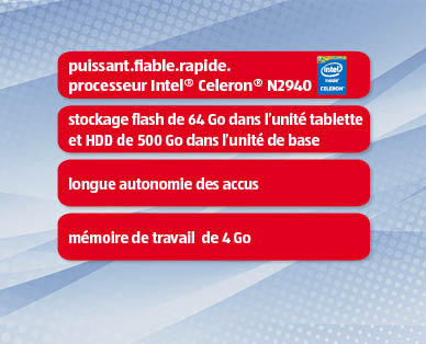 Ordinateur portable tactile multimode 29,5 cm (11,6") MEDION(R) AKOYA(R)
