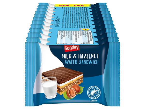 XXL Milky Hazelnut Wafer Slices