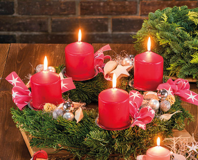 MY LIVING STYLE Exklusiver Floristenadventkranz