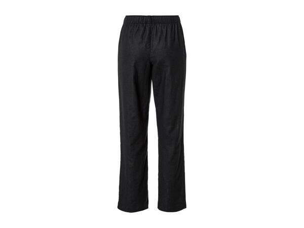 Esmara Ladies' Linen Blend Trousers