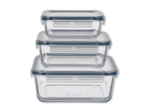 Premium-Frischhalte-dosen-Set, 3-teilig