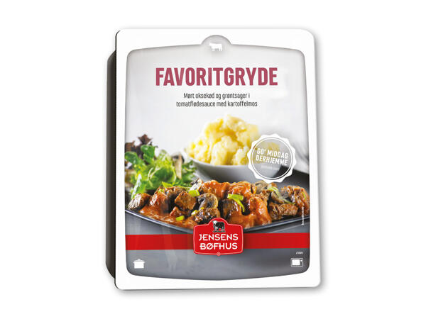 Jensens mørbrad- eller favoritgryde