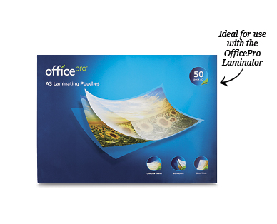 Laminating Pouches A3 50pk or A4 100pk