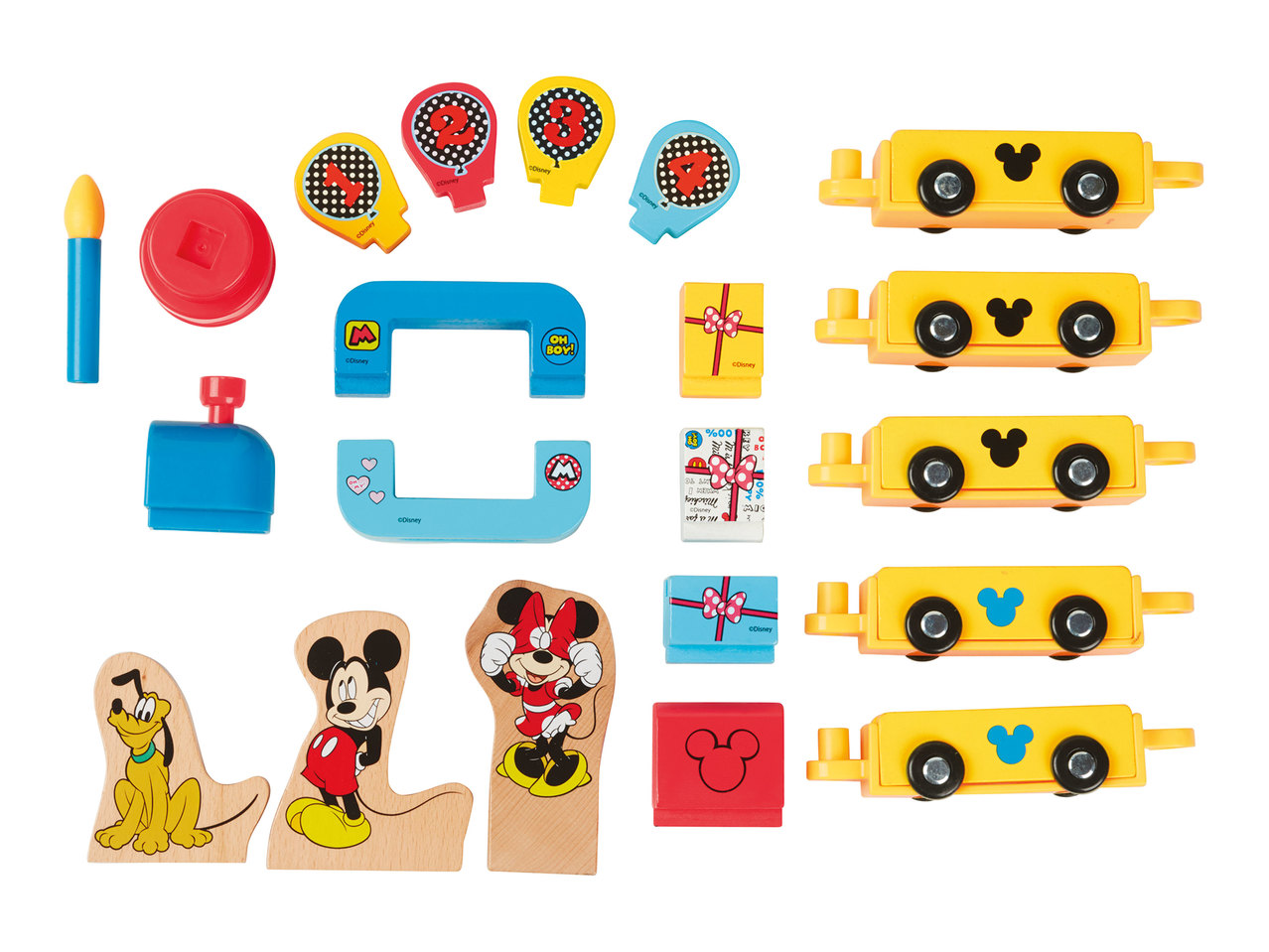 Playtive Junior Wooden Disney Building Blocks1