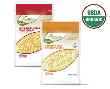 SimplyNature Organic Shredded Cheese