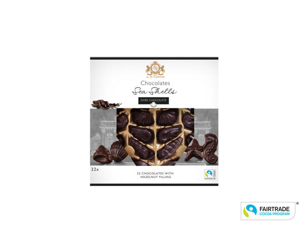 Havsfrukter mörk choklad