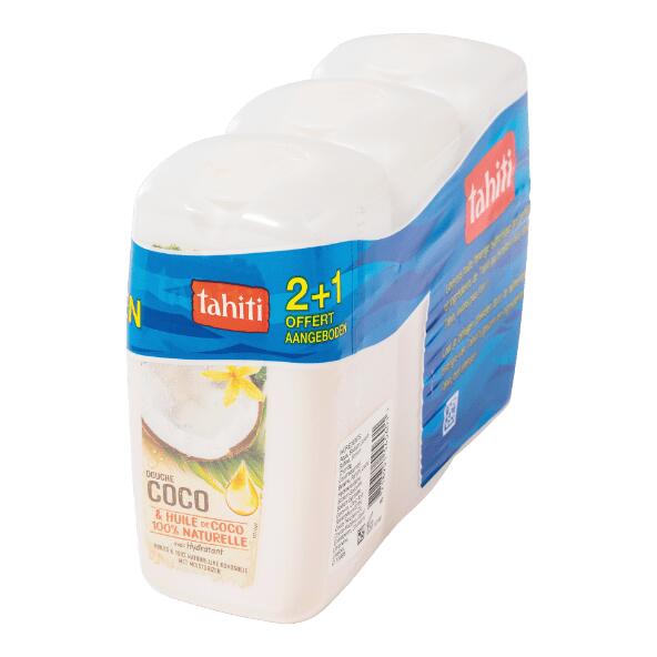 TAHITI(R) 				Gel douche, 3 pcs