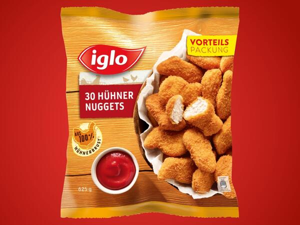 Hühner Nuggets