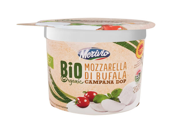 Organic Buffalo Mozzarella Campana PDO