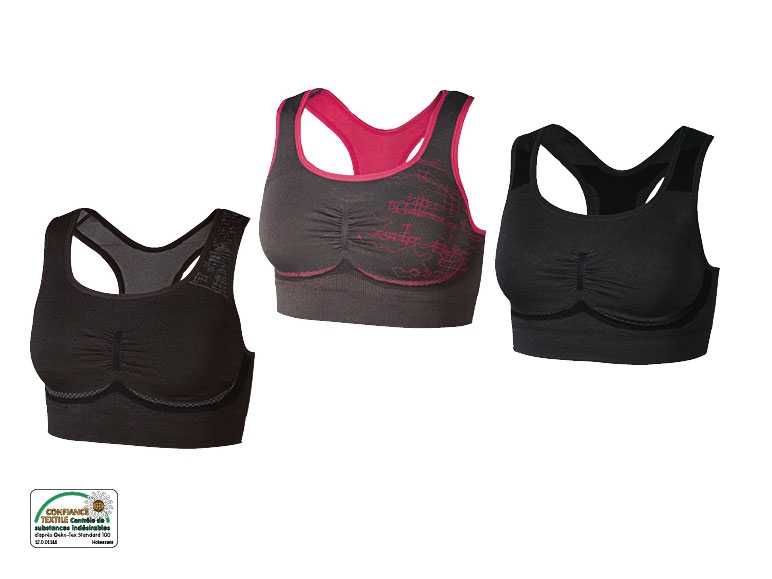Brassière de sport seamless