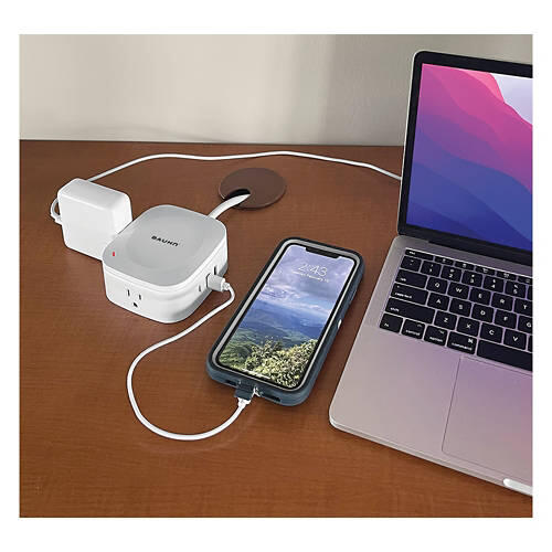 White Charging Station