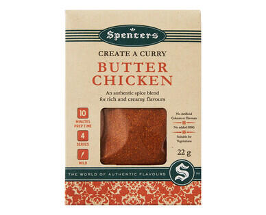 Spencers Create a Curry 22g-25g