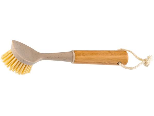 Scrubbing brush for pots and bottles