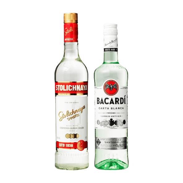 Bacardi eller Stolichnaya