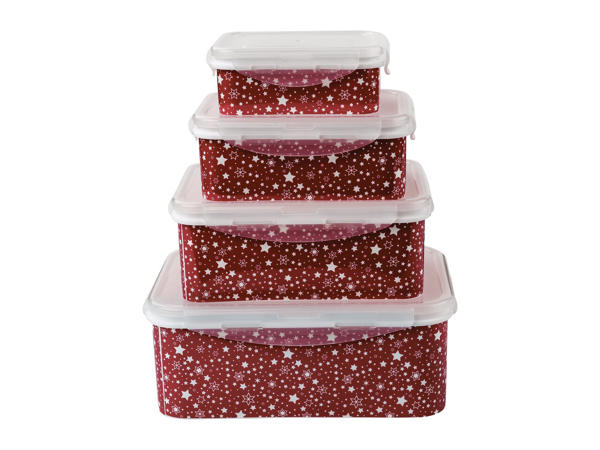 Ernesto Festive Food Storage Container Set