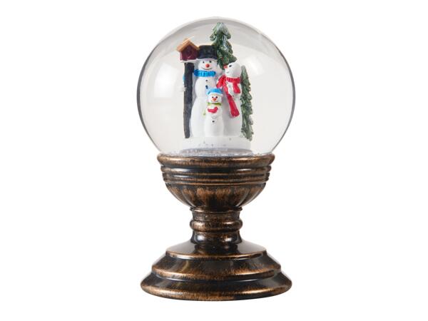 LED Snowing Lantern