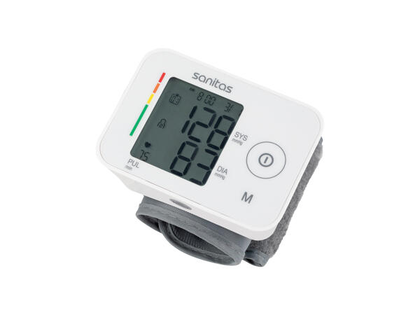 Wrist blood pressure monitor