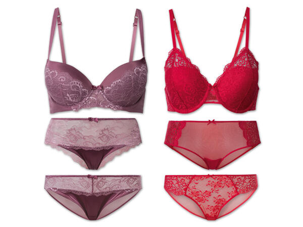 ESMARA LINGERIE(R) Damen Spitzen-Unterwäsche